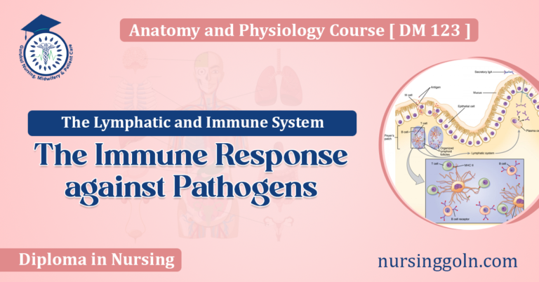 The Immune Response against Pathogens